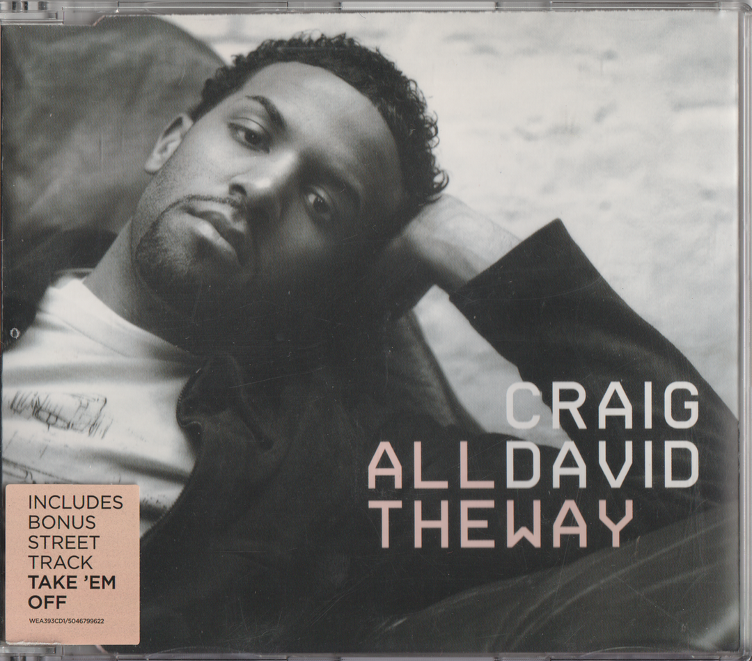 Craig David - All The Way (2005). CD-singel.
