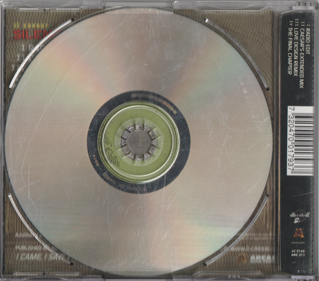 Il Caesar - Silencio (1999). CD-singel.