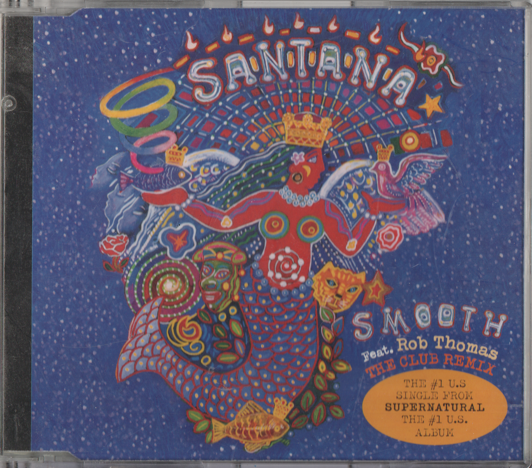 Santana Feat. Rob Thomas - Smooth (1999). CD-singel.