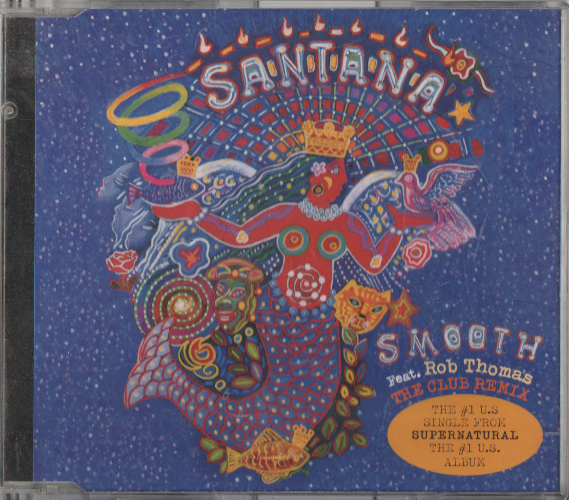 Santana Feat. Rob Thomas - Smooth (1999). CD-singel.