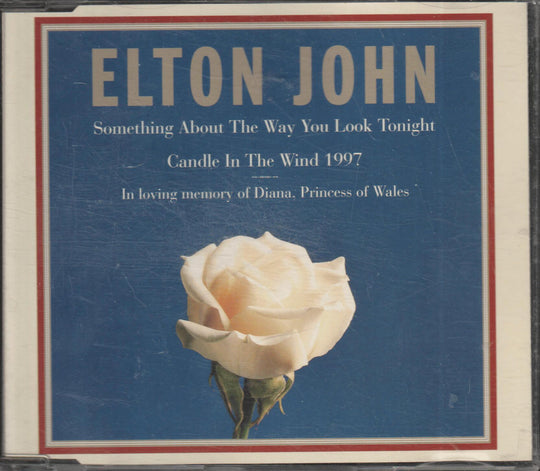 Elton John - Something About The Way You Look Tonight / Candle In The Wind 1997 (1997). CD-singel.