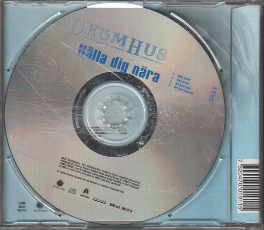 Drömhus - Hålla dig nära (Remix) (1998). CD-singel.