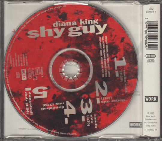 Diana King - Shy Guy (1995). CD-singel.
