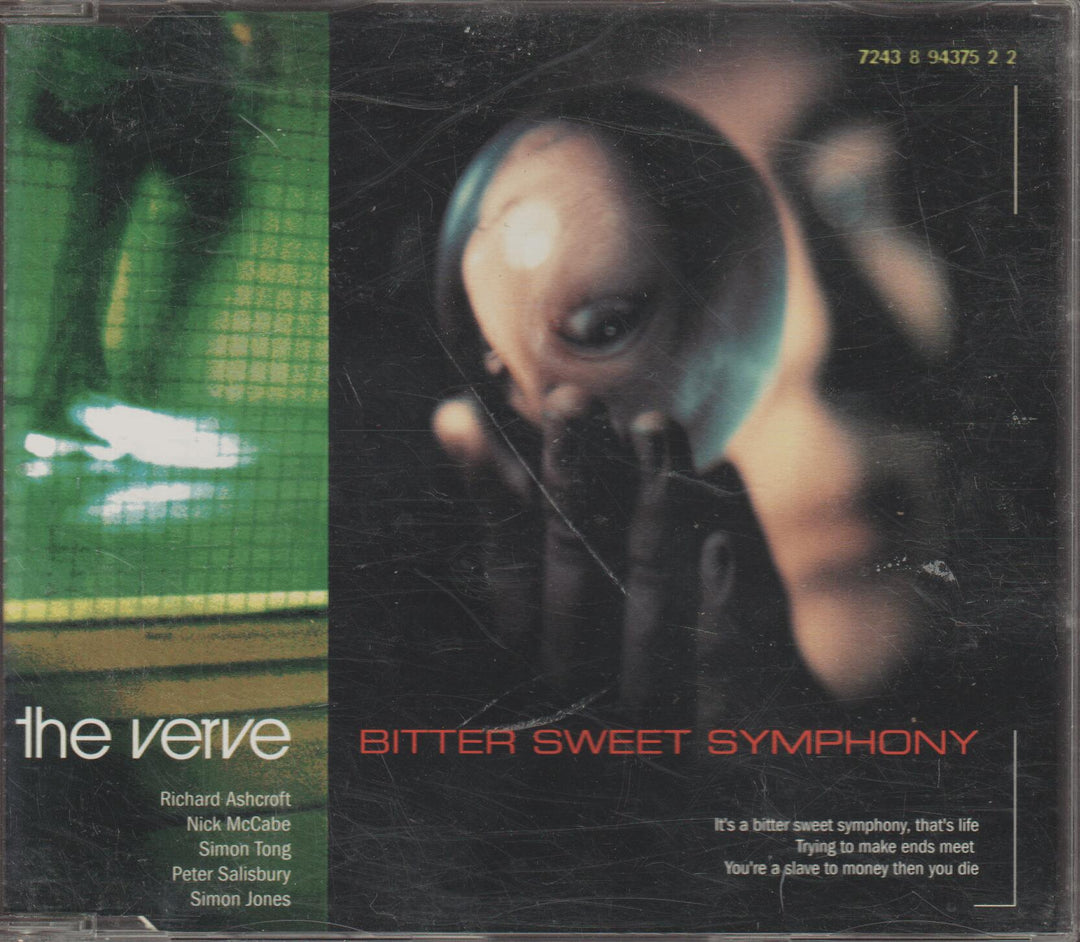 The Verve - Bitter Sweet Symphony (1997). CD-singel.