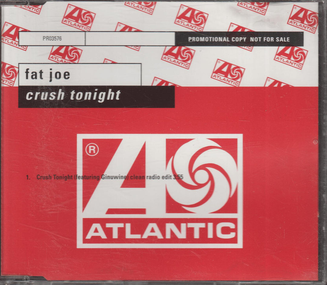 Fat Joe - Crush Tonight. 2002. CD-singel.
