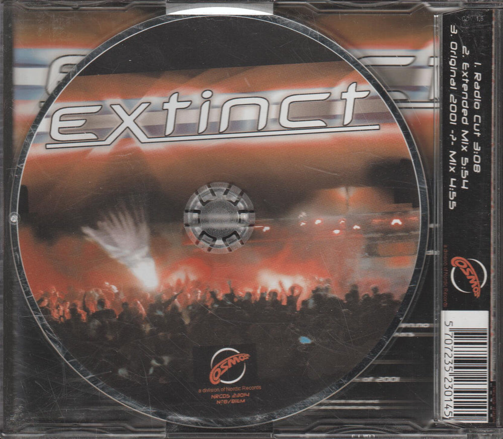 Extinct - 17 mai. 1998. CD-singel.