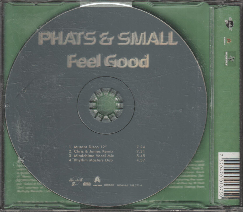 Phats & Small - Feel Good. 1999. CD-singel.