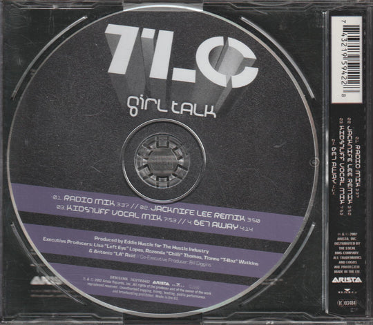 TLC - Girl Talk. 2002. CD-singel.