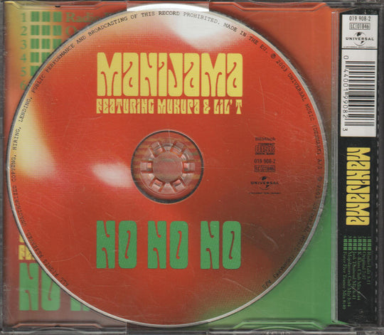 Manijama feat. Mukupa & Lil' T - No No No. 2002. CD-singel.