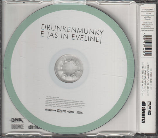 Drunkenmunky - E [As In Eveline]. 2002. CD-singel.