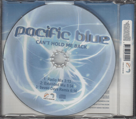 Pacific Blue - Can't Hold Me Back. 1999. CD-singel.