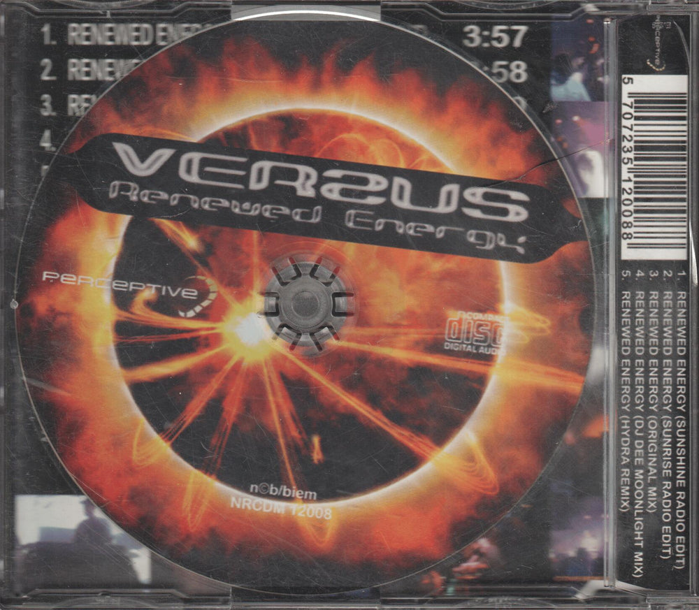 Versus - Renewed Energy. 2001. CD-singel.
