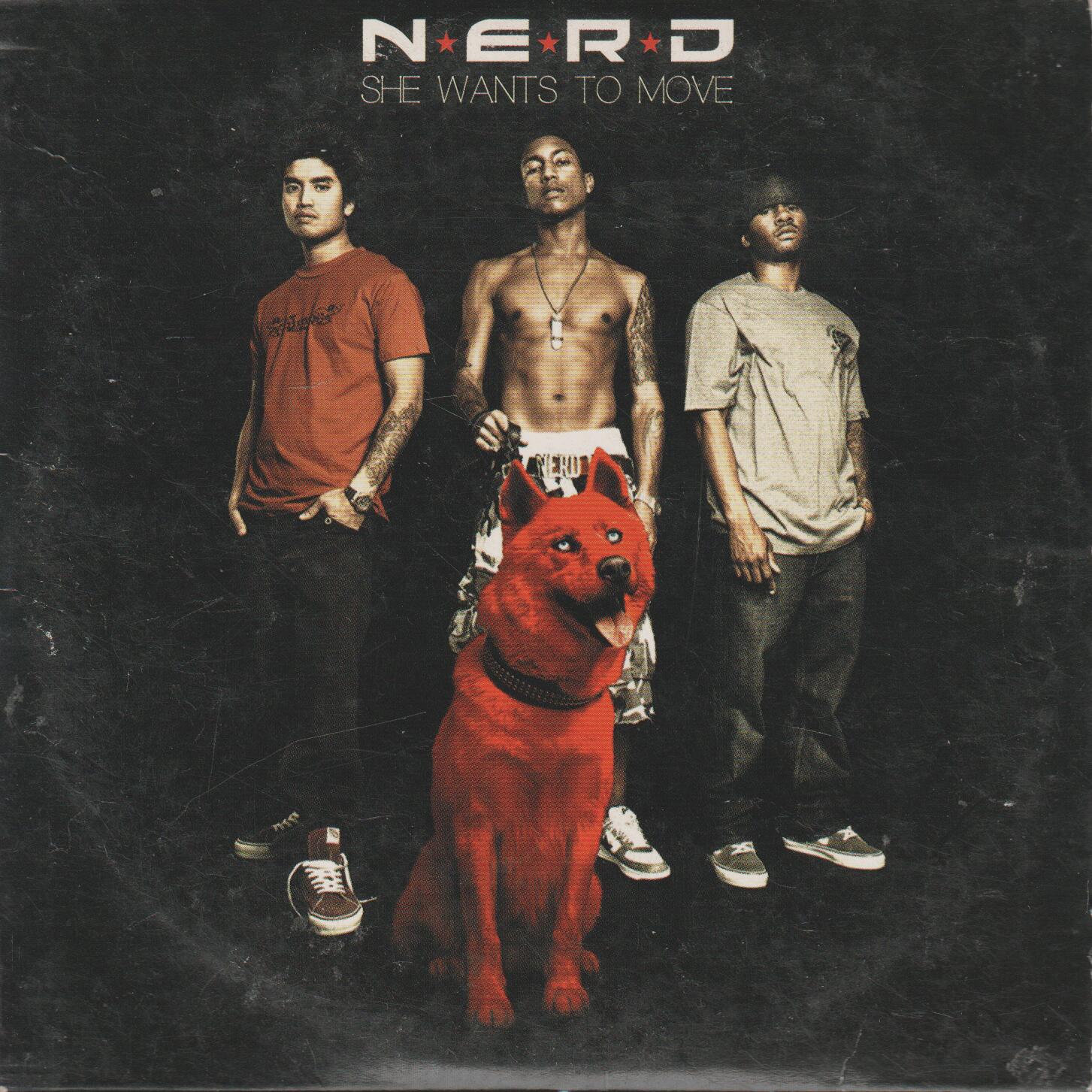 N.E.R.D - She Wants To Move. 2004. CD-singel.