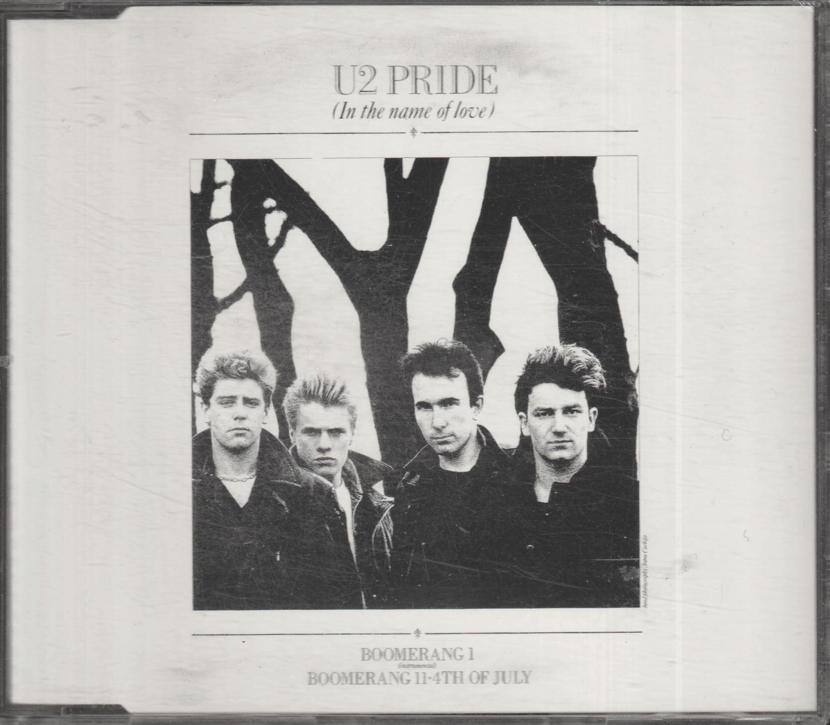 U2 - Pride (In The Name Of Love). 1984. CD-singel.