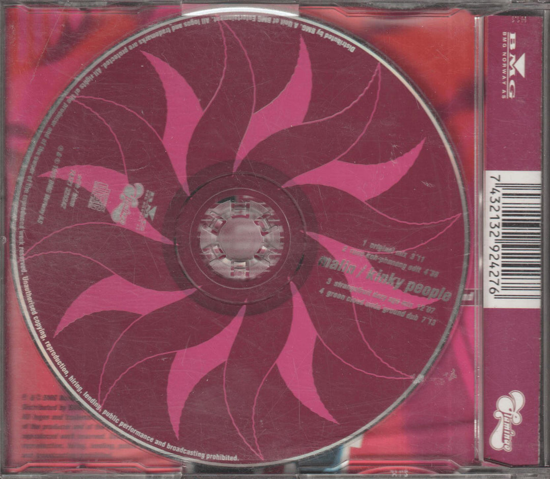Malin - Kinky People. 1997. CD-singel.