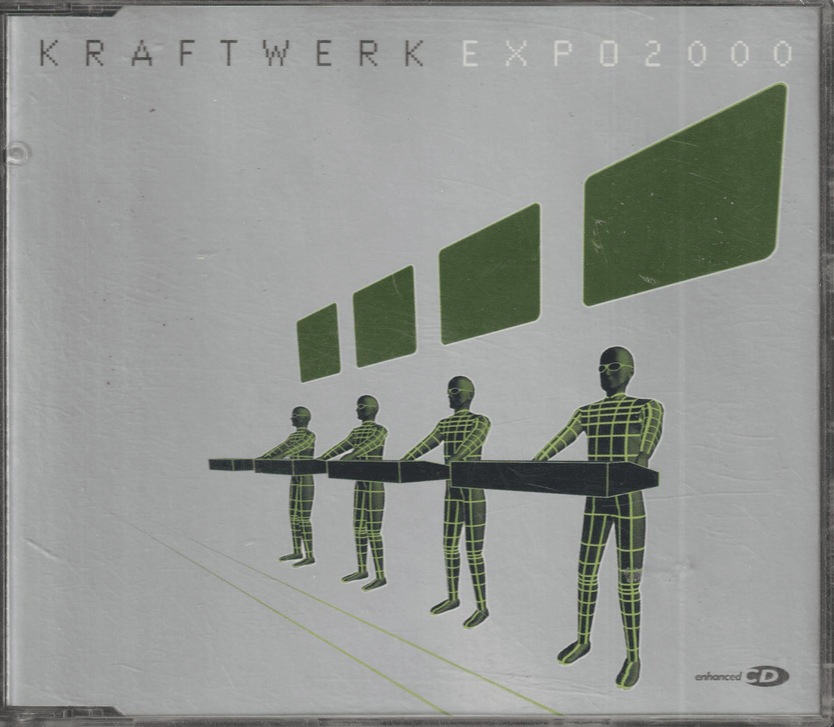 Kraftwerk - Expo 2000. 1999. CD-singel.