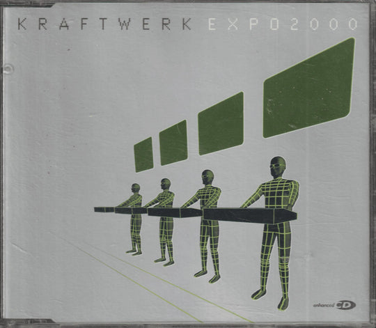 Kraftwerk - Expo 2000. 1999. CD-singel.
