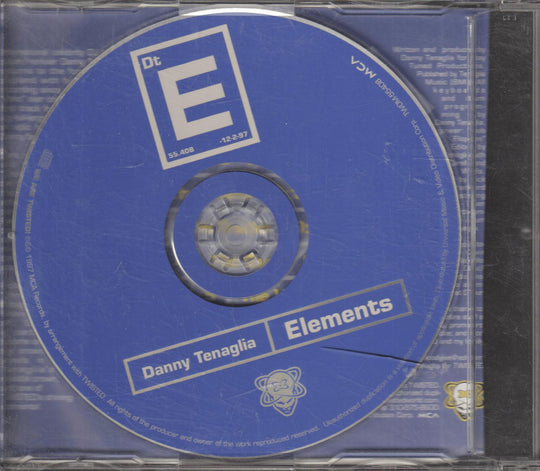 Danny Tenaglia - Elements. 1997. CD-singel.