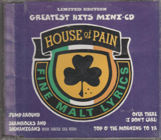 House Of Pain - Greatest Hits Mini-CD / Fine Malt Lyrics. 1993. CD-singel.