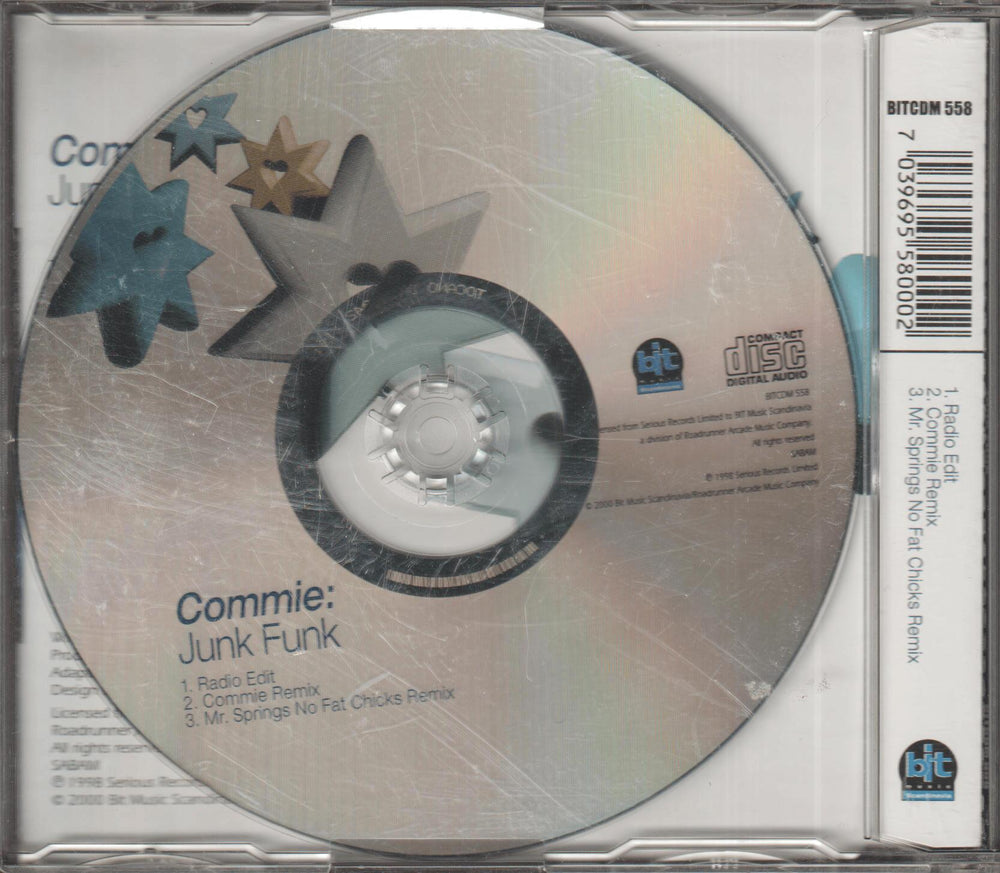 Commie - Junk Funk. 1999. CD-singel.