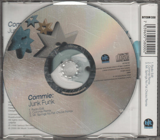 Commie - Junk Funk. 1999. CD-singel.