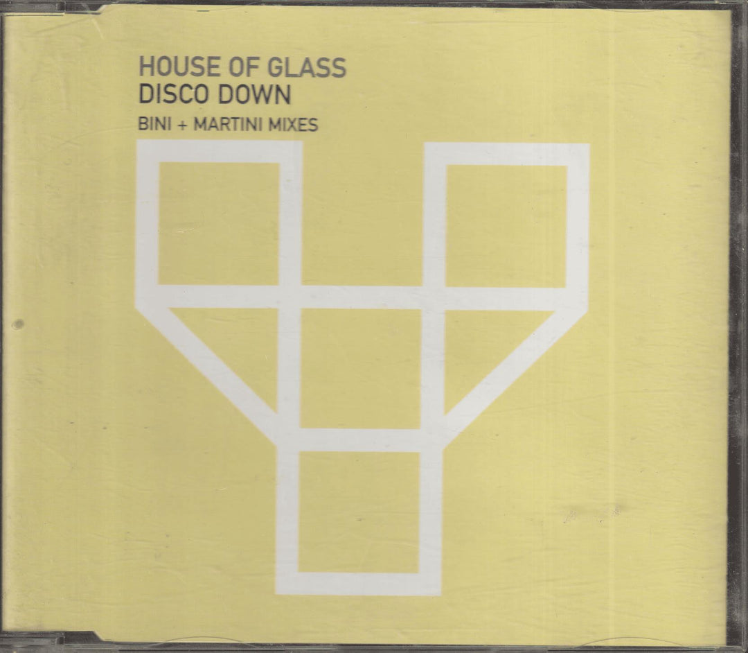 House Of Glass - Disco Down. 2000. CD-singel.