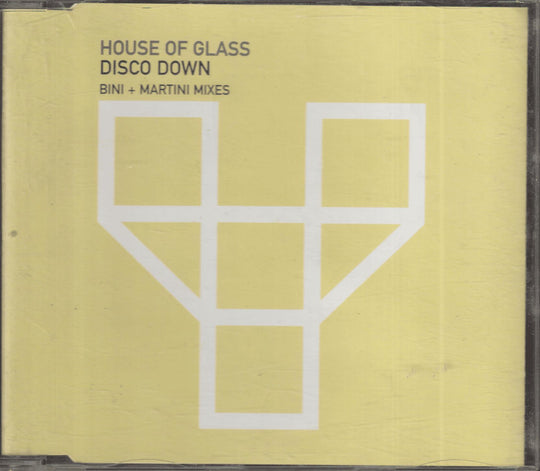 House Of Glass - Disco Down. 2000. CD-singel.