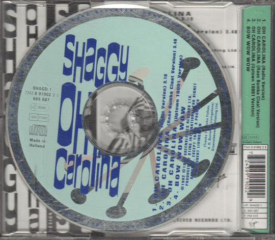 Shaggy – Oh Carolina. 1993. CD-singel.