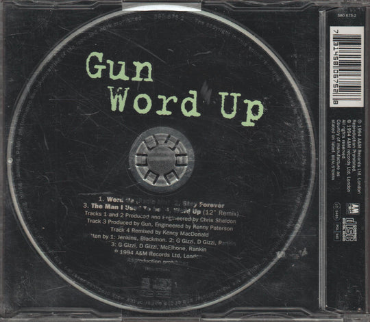 Gun – Word Up. 1994. CD-singel.