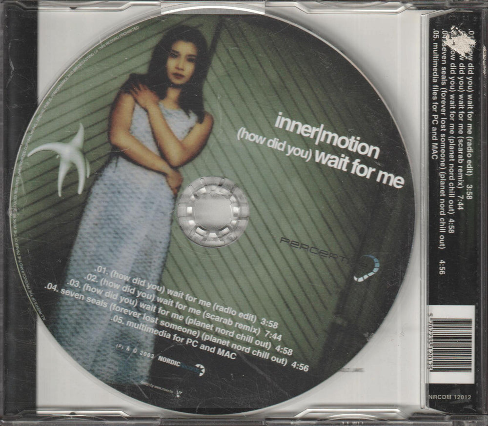 Innermotion – (How Did You) Wait For Me. 1995. CD-singel.