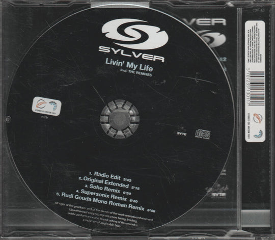 Sylver – Livin' My Life. 2004. CD-singel.