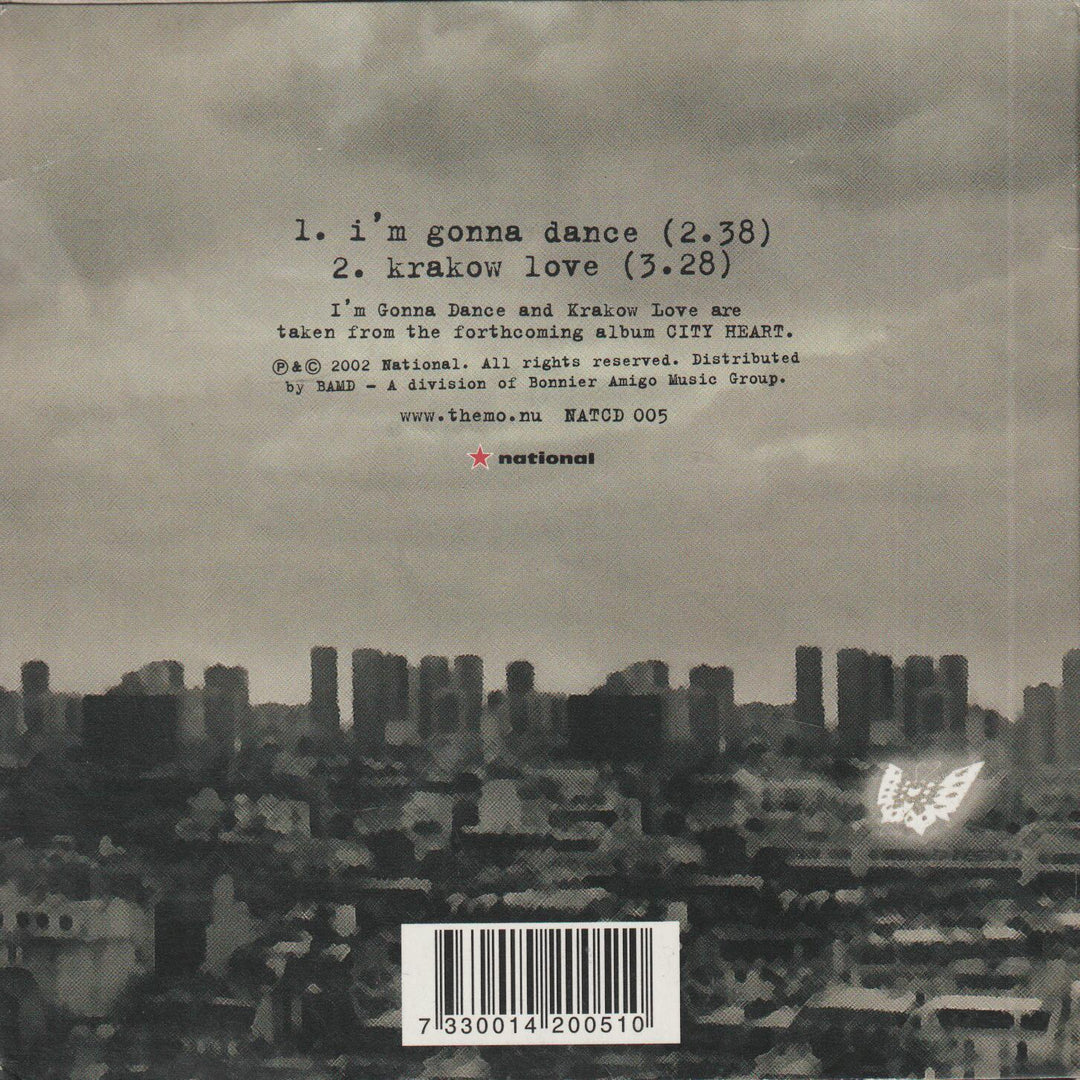 The Mo – I'm Gonna Dance / Krakow Love. 1988. CD-singel.