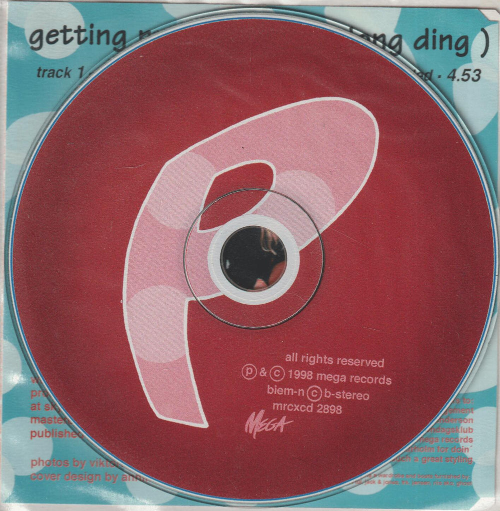 Plazma – Getting Married (Ding Dong Ding). 2002. CD-singel.