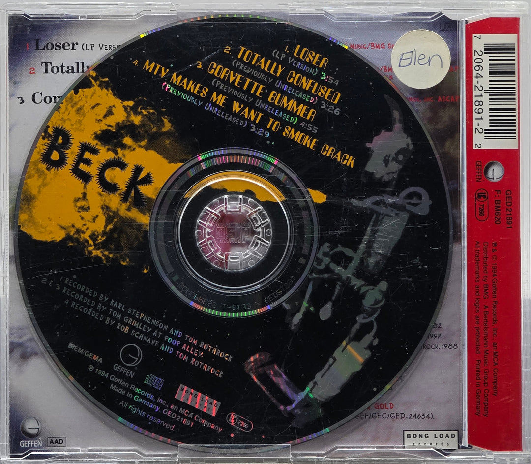 Beck – Loser. 1994. CD-singel.