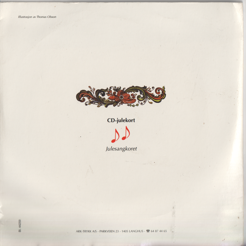 Diverse artister – God Jul (Sanger fra juleheftet). 2003. CD i sleeve.