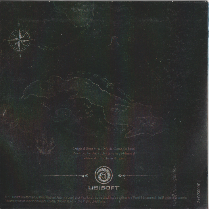Brian Tyler – Assassin's Creed IV: Black Flag (Soundtrack). 2013. CD i sleeve.