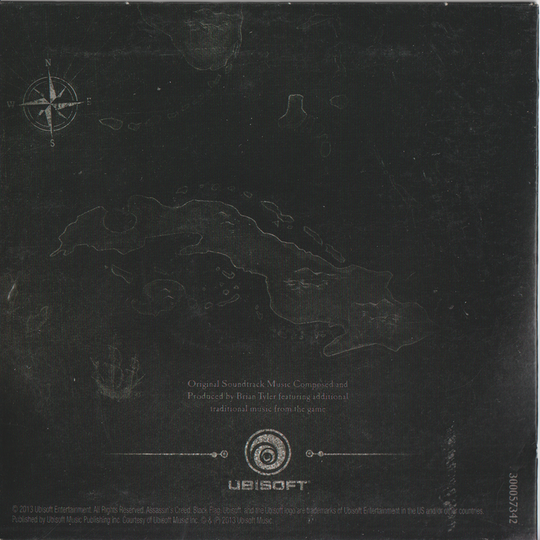 Brian Tyler – Assassin's Creed IV: Black Flag (Soundtrack). 2013. CD i sleeve.