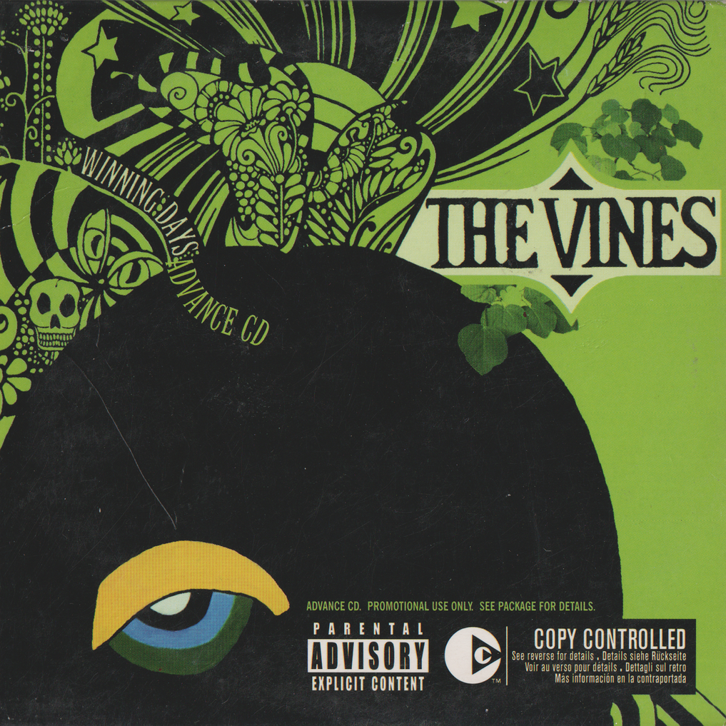 The Vines – Winning Days (Advance CD). 2004. CD i sleeve.