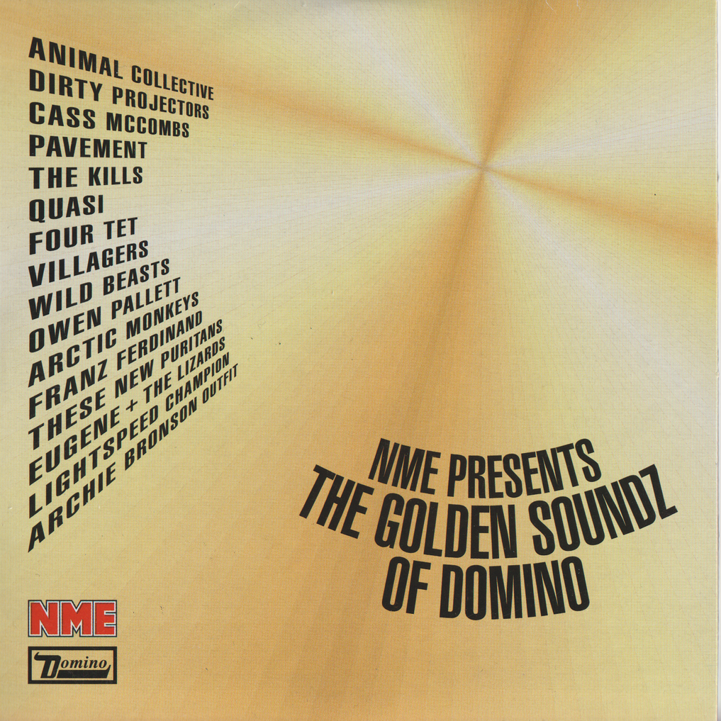 Diverse artister – NME Presents The Golden Soundz Of Domino. 2010. CD i sleeve.