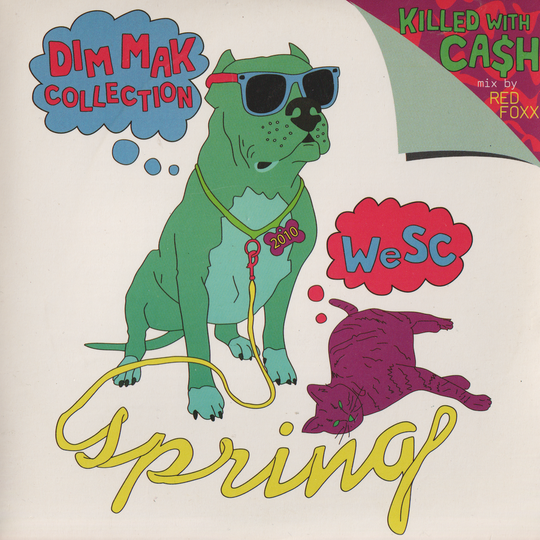 Diverse artister / Red Foxx – Dim Mak Collection: Killed With Ca$h (WeSC Spring 2010). 2010. CD i sleeve.