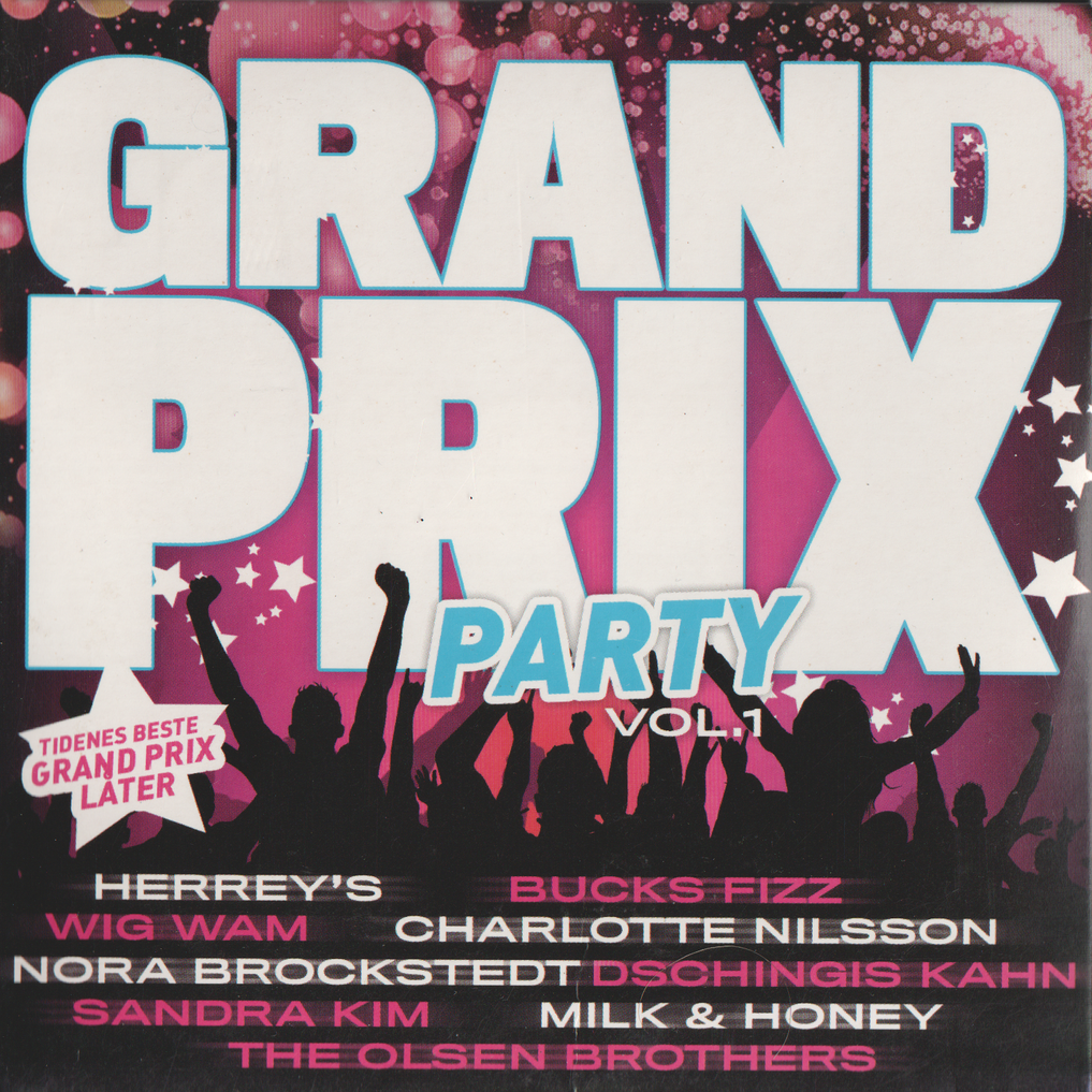 Diverse artister – Grand Prix Party Vol. 1. 2006. CD i sleeve.