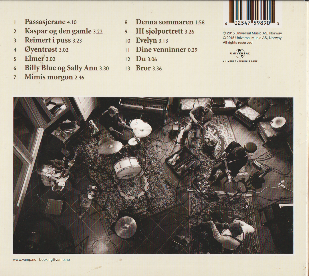 Vamp – Populas. 2015. CD i sleeve.