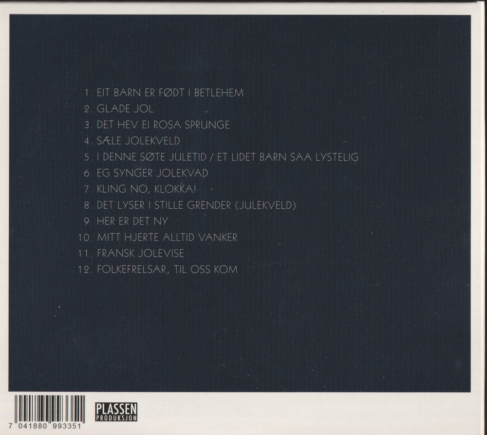 Aasmund Nordstoga & Gunnhild Sundli – Sæle Jolekveld. 2015. CD i sleeve.