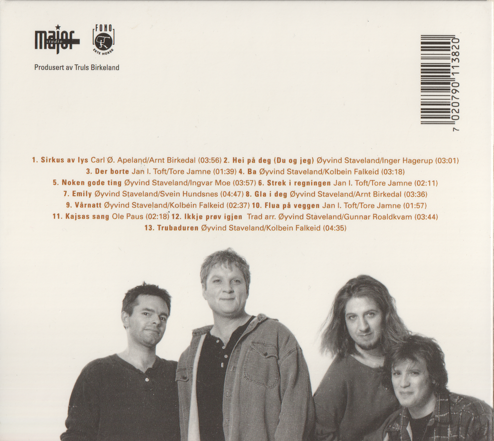 Vamp – Flua på veggen. 1998. CD i sleeve.