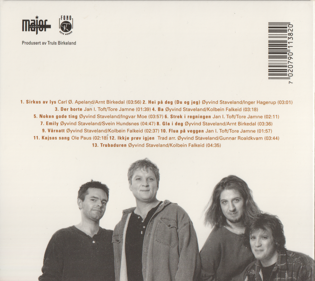 Vamp – Flua på veggen. 1998. CD i sleeve.
