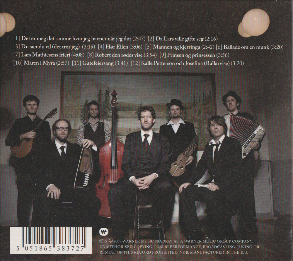 Aasmund Nordstoga – Ein visefugg. 2009. CD i sleeve.