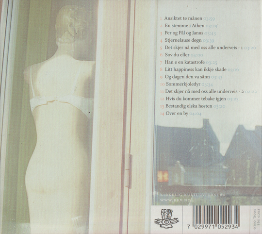 Kari Bremnes – Over en by (2005). CD i sleeve.
