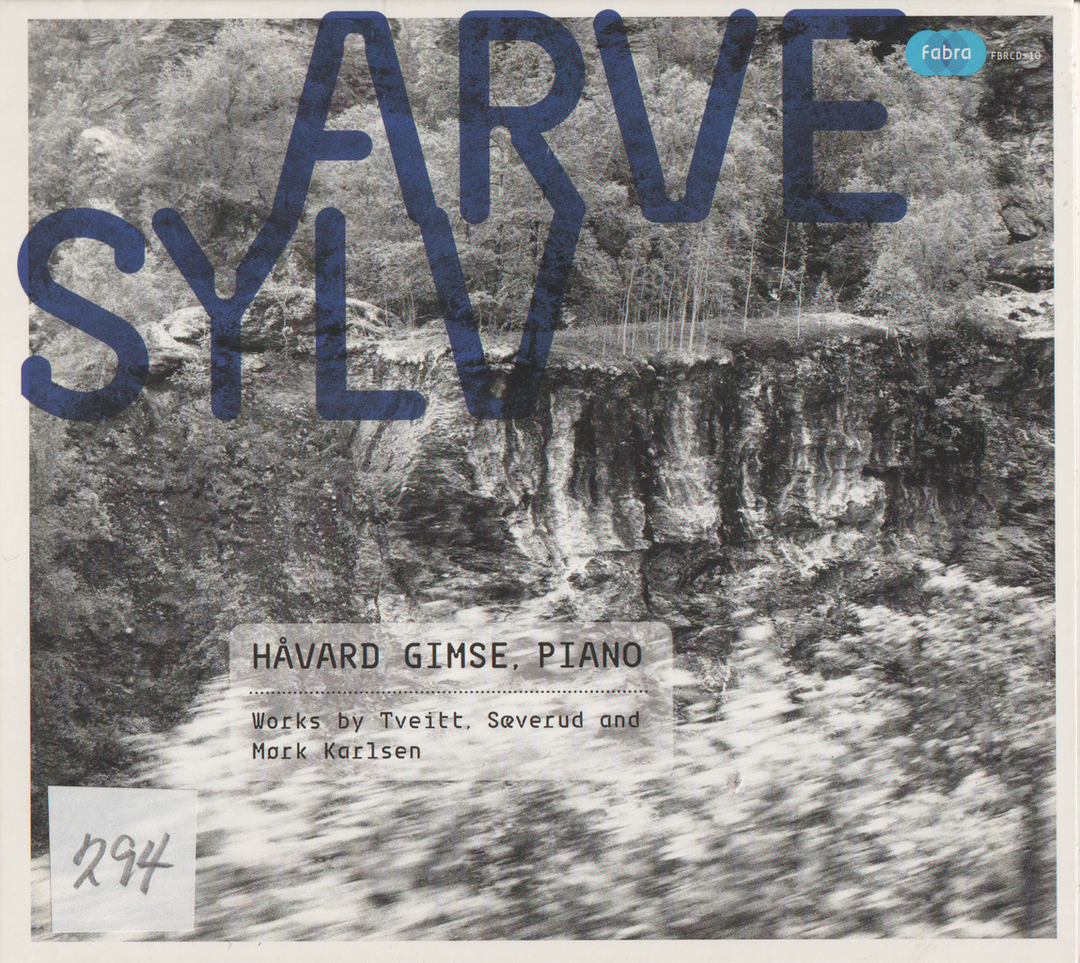 Håvard Gimse – Arvesylv: Works by Tveitt, Sæverud and Mørk Karlsen (2003). CD i sleeve.
