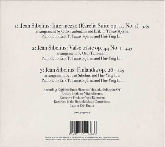 Various Artists – Sibelius: Finland Experience (1998). CD i sleeve.