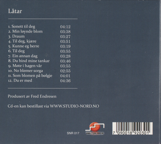 Linda Backlund – Draum (2010). CD i sleeve.